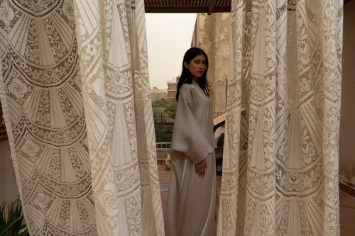 Sand Kaftan in Beige